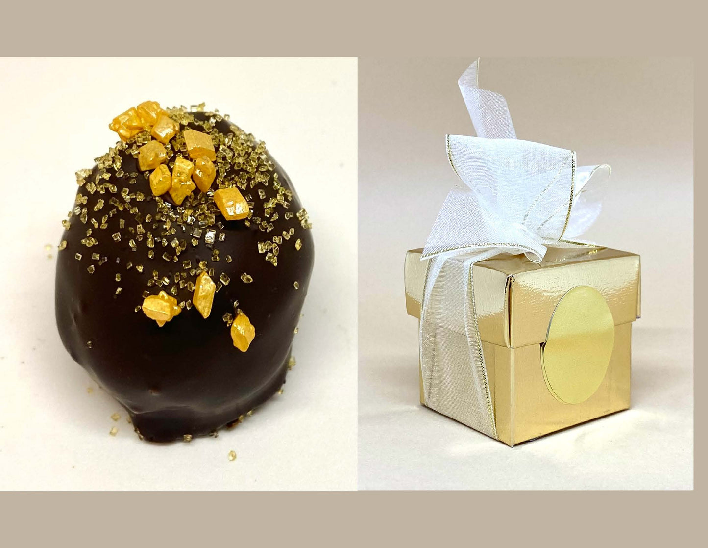 Chocolate Buttermint Brittle Bonbons