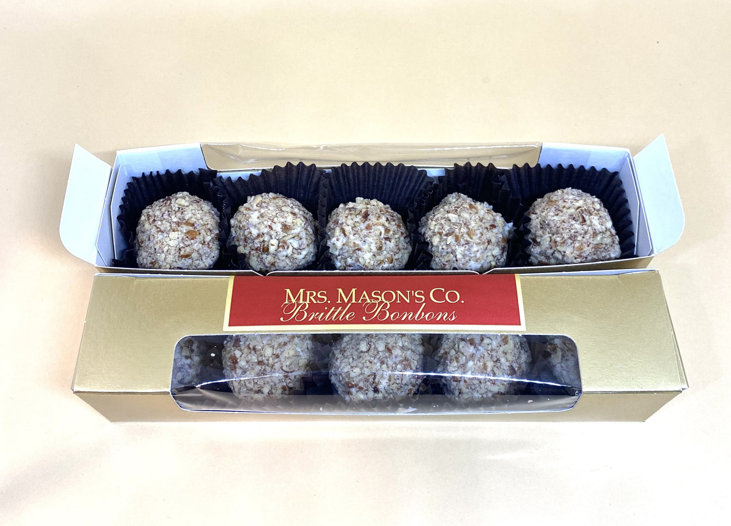 Butter Pecan Brittle Bonbons