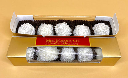 Coconut Pecan Brittle Bonbons