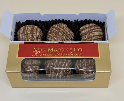 Toasted Almond Brittle Bonbons
