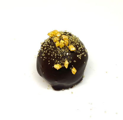 Chocolate Buttermint Brittle Bonbons